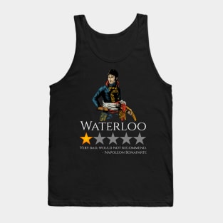 Napoleon Bonaparte - History Of France - Battle Of Waterloo Tank Top